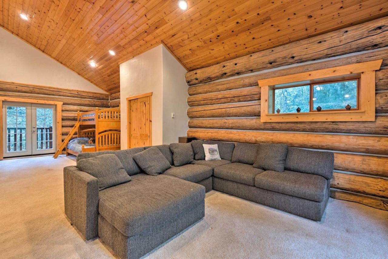 Riverfront Gold Bar Log Cabin Near Stevens Pass! ภายนอก รูปภาพ